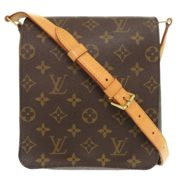 LOUIS VUITTON Brown Monogram Shoulder Bag - Picture 1 of 10